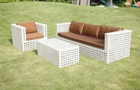 rattan furniture/4 seater sofa/chairs/sofa set /outdoor sofa 0