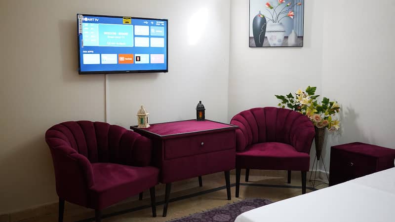 G15/ Main Dubble Rod Near Main Gate Vip Furnished Gest House room available per day per night only toverist All Service available A C. Sacur safe Guest House 4