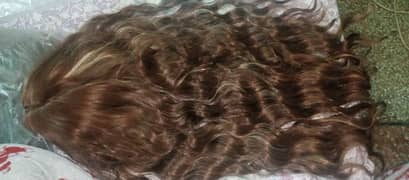 kashees synthetic full head curl extension
