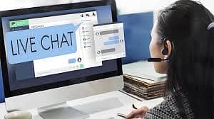Social media marketing and Chat support