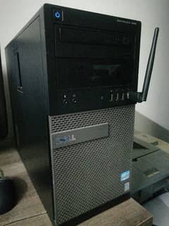 Dell gaming pc computer with amd r5 240 graphics card core i7