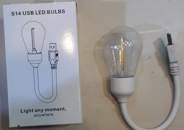 Usb Plug Lamp Led Bulb Book Light 1