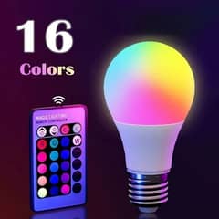 16 Colors RGB bulb 0