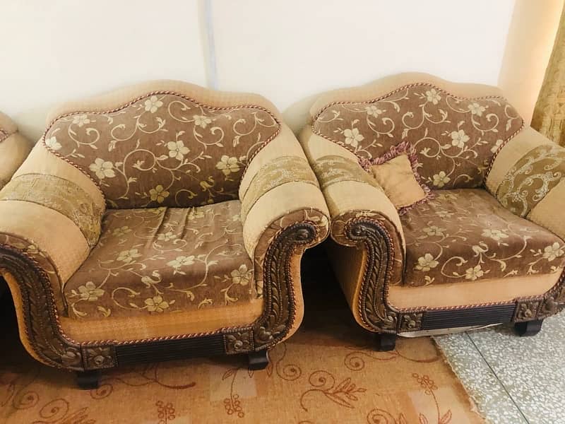 8 Seaters used Sofa Set 2