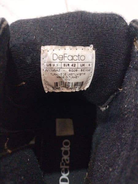 Defacto Boots Made in Turkey 3