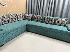 L Shaped Sofa Set (corner sofa) sale in karachi 0