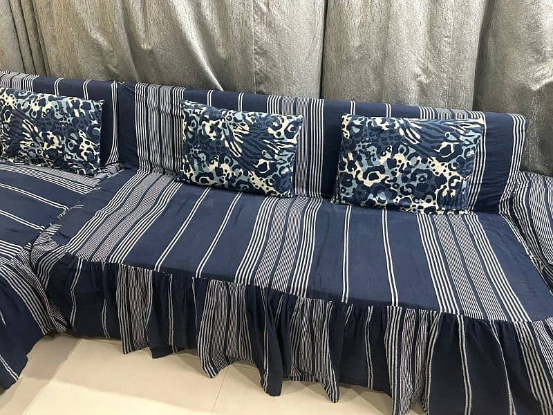 L Shaped Sofa Set (corner sofa) sale in karachi 3