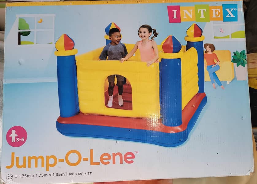 INTEX Jump O Lene Castle Bouncer NEW 2