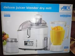 anex juicer blender