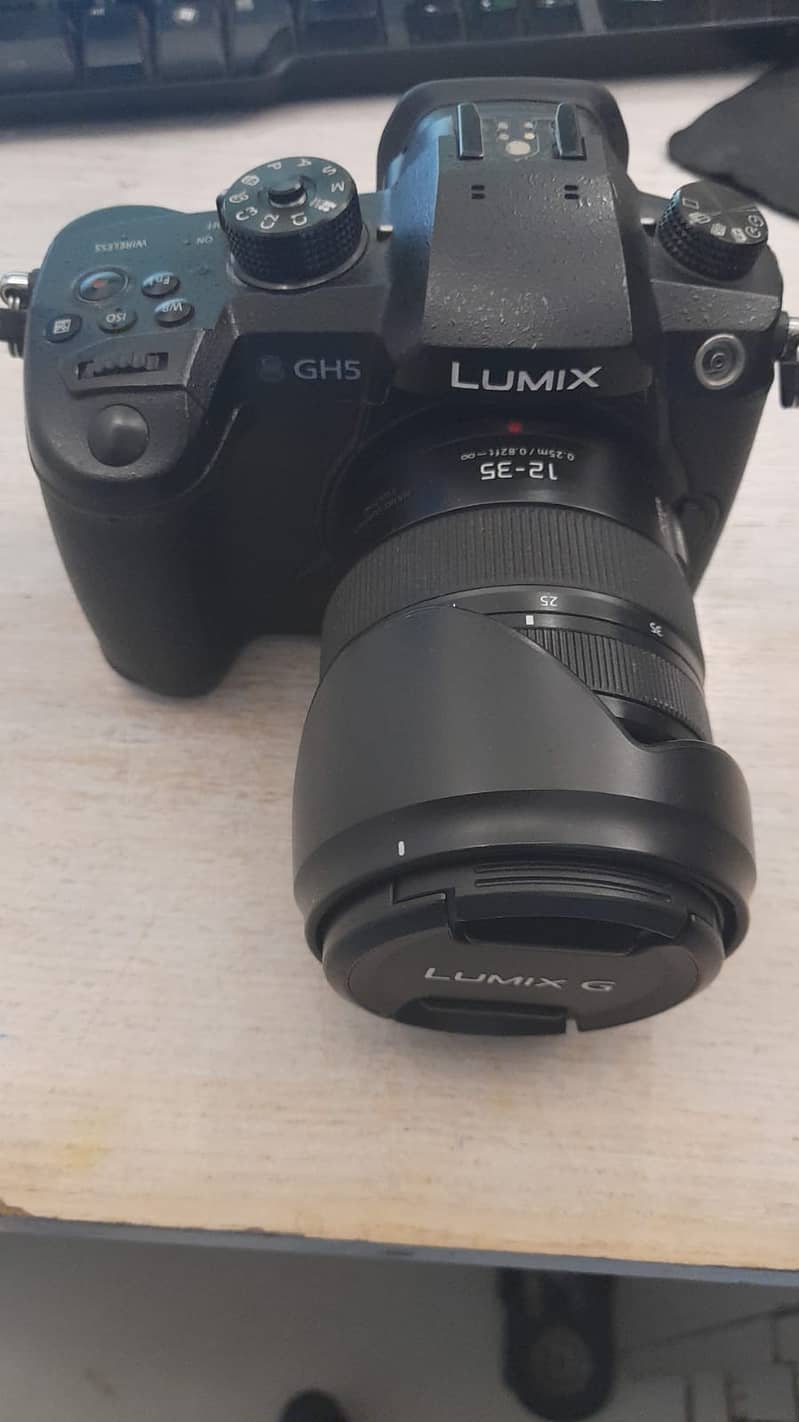 Lumix Gh5 with 12-35mm lens 1
