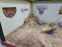 Diorama for Toy Monster Trucks