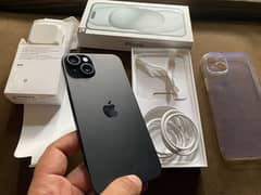 iphone 15 plus brand new just box open condition