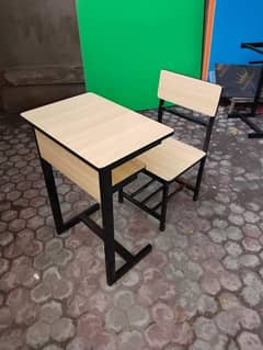 single desk with chair