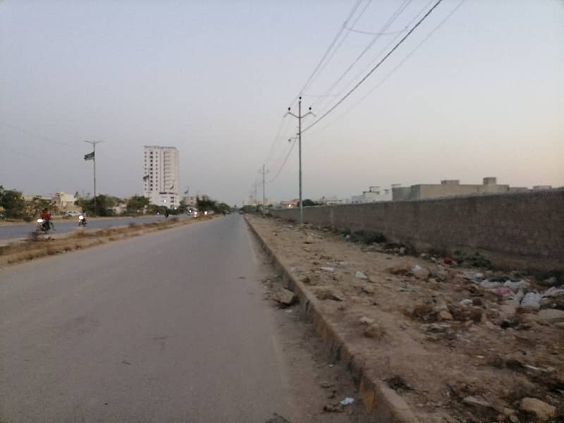 A Residential Plot Of 400 Square Yards In Karachi 2