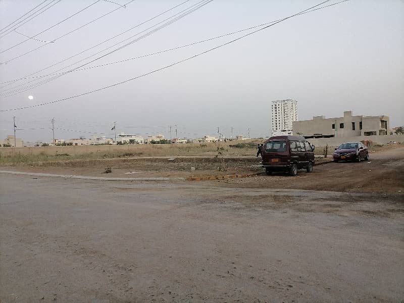 A Residential Plot Of 400 Square Yards In Karachi 7
