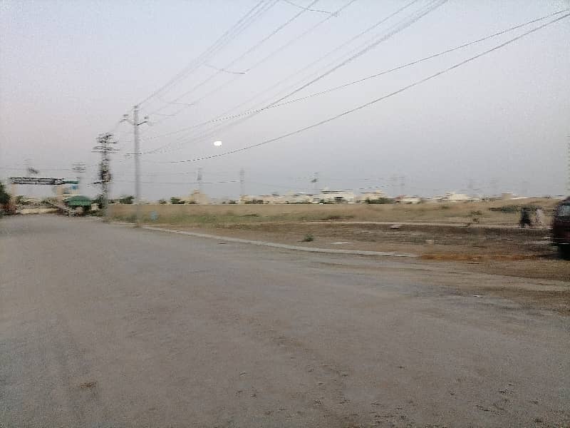 1000 Square Yards Spacious Residential Plot Available In Pakistan Merchant Navy Society For Sale 6