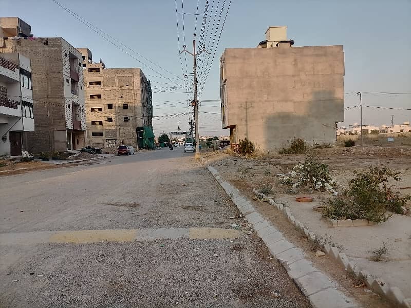 1000 Square Yards Spacious Residential Plot Available In Pakistan Merchant Navy Society For Sale 10