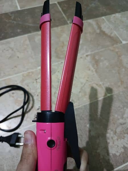 Nova 2 in 1 straightener & curler 1