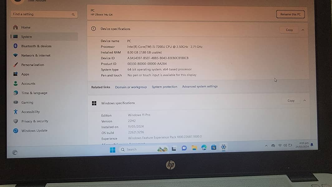 hp elitebook g4 850 2