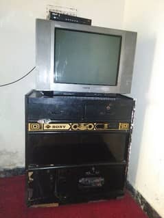 Sony TV with trolley