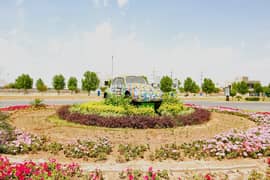 100% On Ground 5 marla plot for sale in g7 block open form with no transfer fee at brilliant location in bahria orchard 0