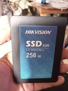 new hikvision SSD 100% helth 256 gb ssd