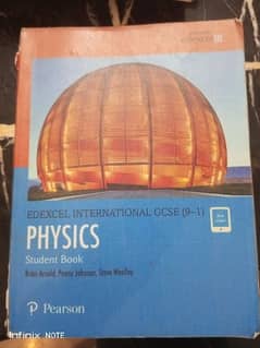 Physics and chemistry  O level Pearson edexcel board