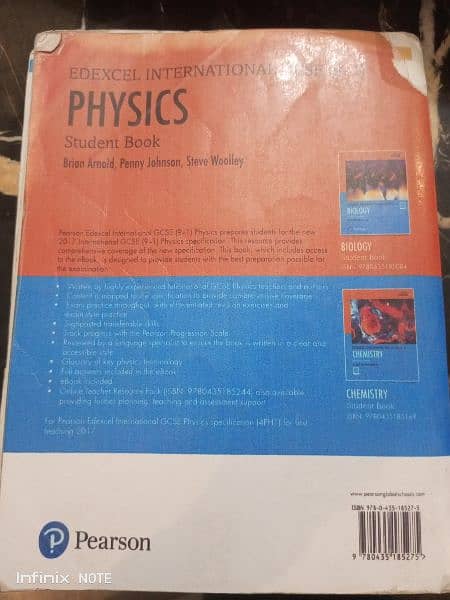 Physics and chemistry  O level Pearson edexcel board 1