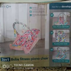 Baby fitness piano chair