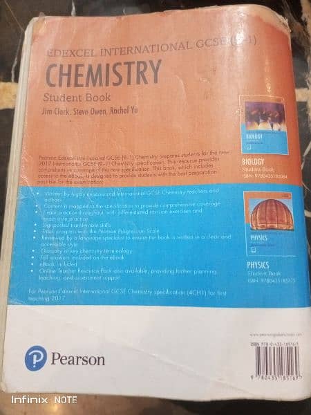 Physics and chemistry  O level Pearson edexcel board 7