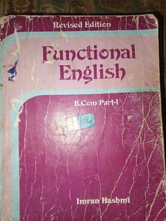 Functional English Bcom part 1 by Imran Hashmi