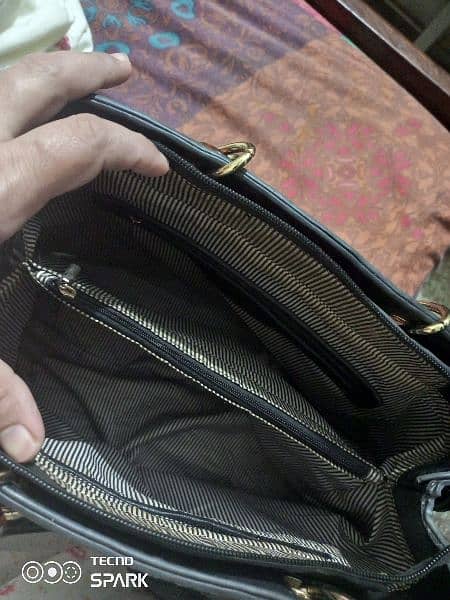 imported leather bag look lije new condition 5