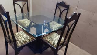 Stylish Wooden Dinning table set