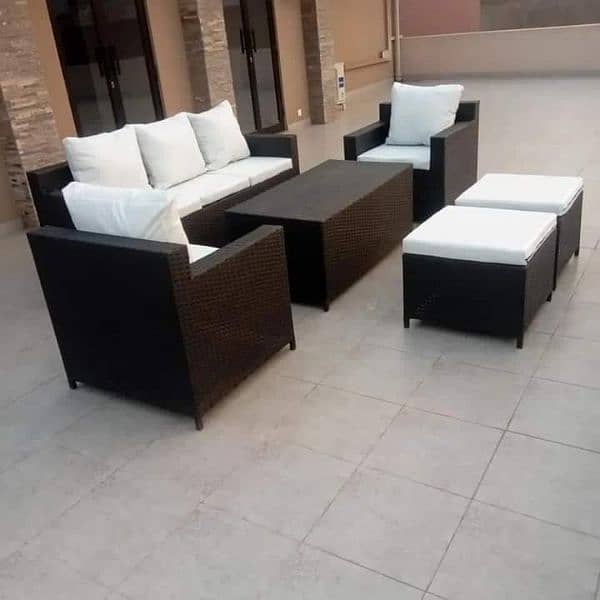 Rattan chairs indoor outdoor, resturant chairs, Sofa set 4 seater Sofe 6