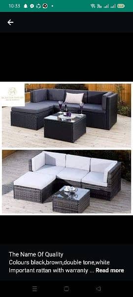 Rattan chairs indoor outdoor, resturant chairs, Sofa set 4 seater Sofe 8