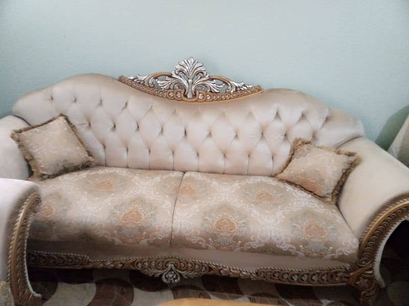 Sofa set 5seater new condition with molty foam 2