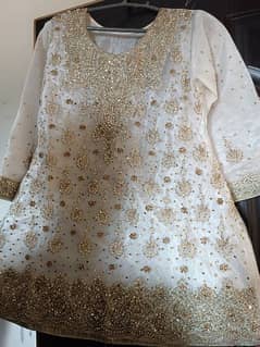 bridal nikkah heavy sharara/wedding dress/bridal sharara for sale