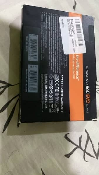 SAMSUNG 860 EVO SSD 250GB - M. 2 SATA 1