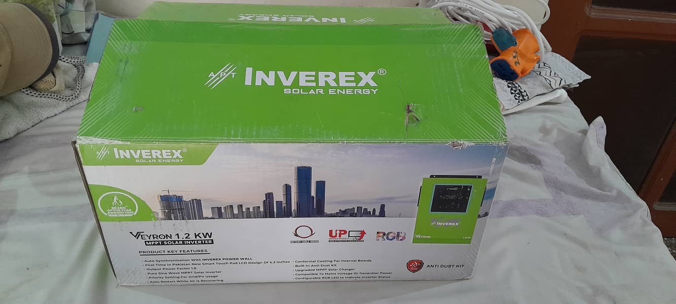 Inverex 1.2kw solar inverter 8