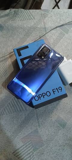 Oppo F19 box charger sath h original phone