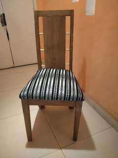 dining chairs, heavy weight solid wooden akhroat