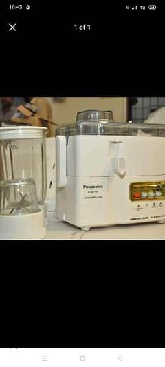 Panasonic juicer machine 3in1