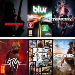 Gta 5 Rdr 2 Tom Clancy all pc games available
