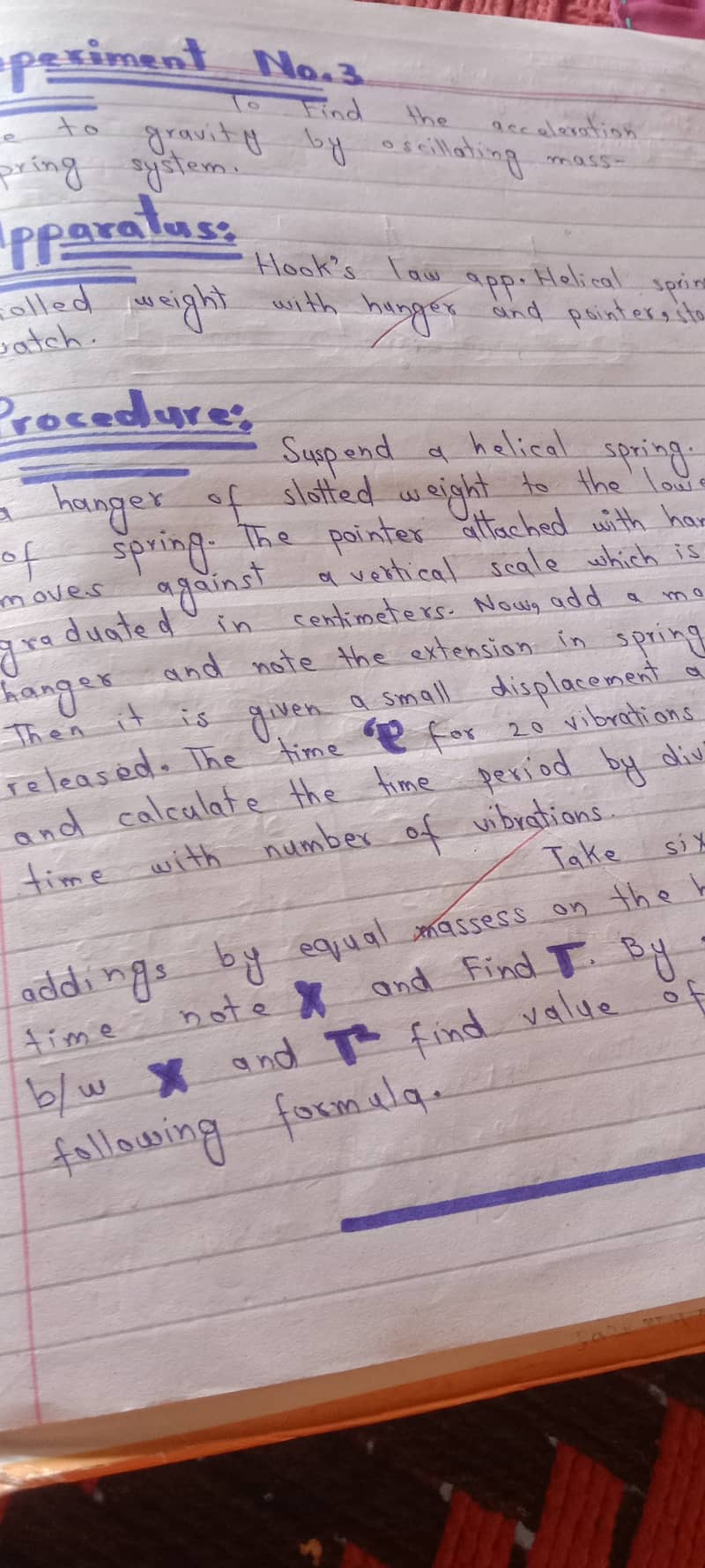 Assignment handwriting 3