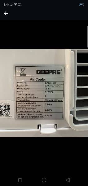 Geepas Portable Inverter Air Conditioner Plus Cooler Combo Option 2024 1