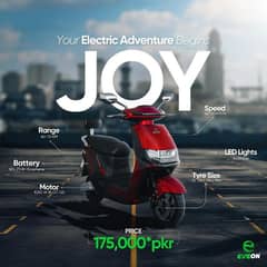 Eveon Joy Electric Scooty 2024 Model Zero Meter