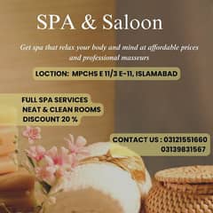 Spa in Islamabad | Spa & Saloon | Spa Services -With Low Price
