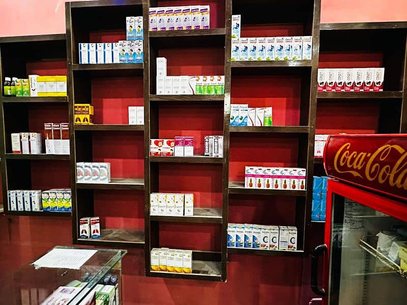 Running pharmacy for sale in new afshan colony 1