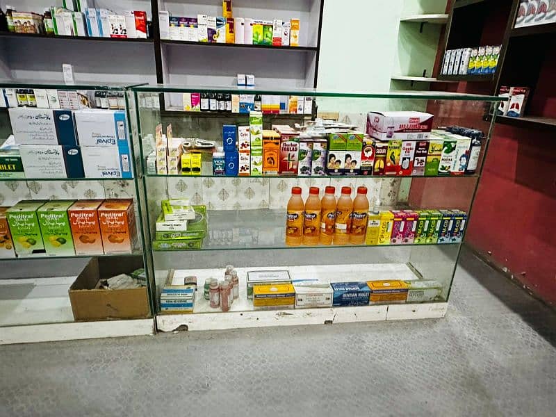Running pharmacy for sale in new afshan colony 2
