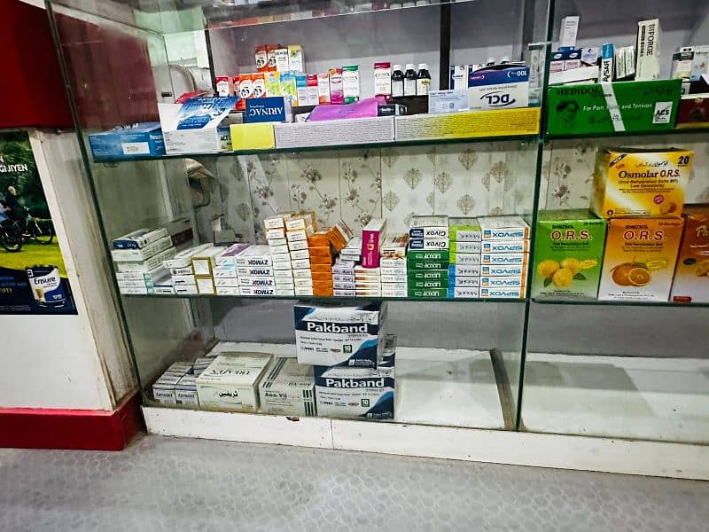 Running pharmacy for sale in new afshan colony 3